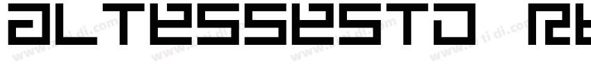 AltesseStd Regular24字体转换
